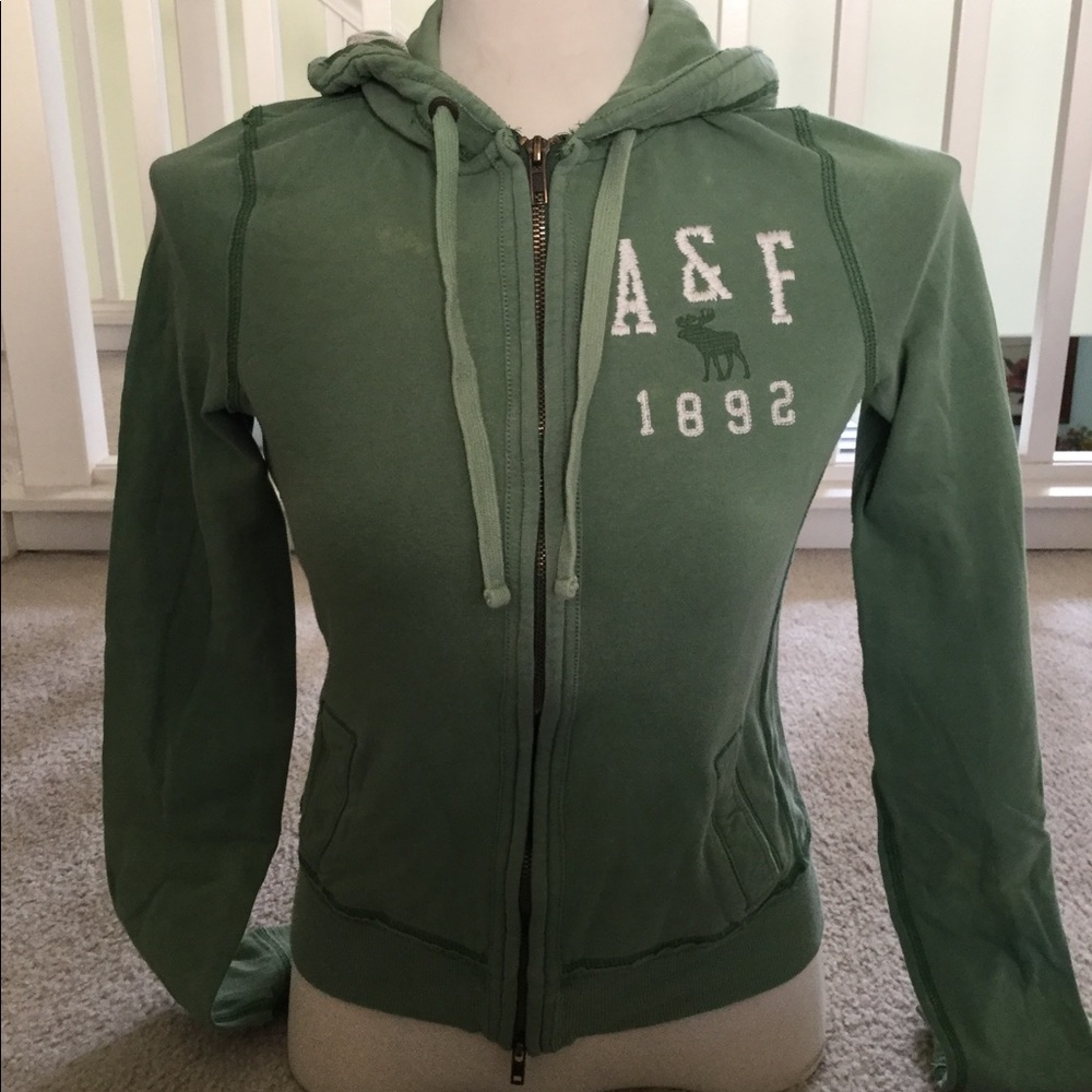 Green Abercrombie and Fitch jacket
